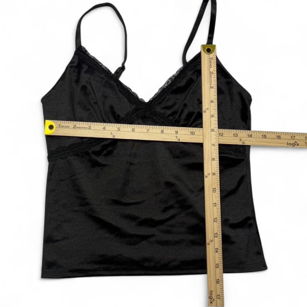 Black Lace Y2K Tank Top size small - Picture 3 of 4